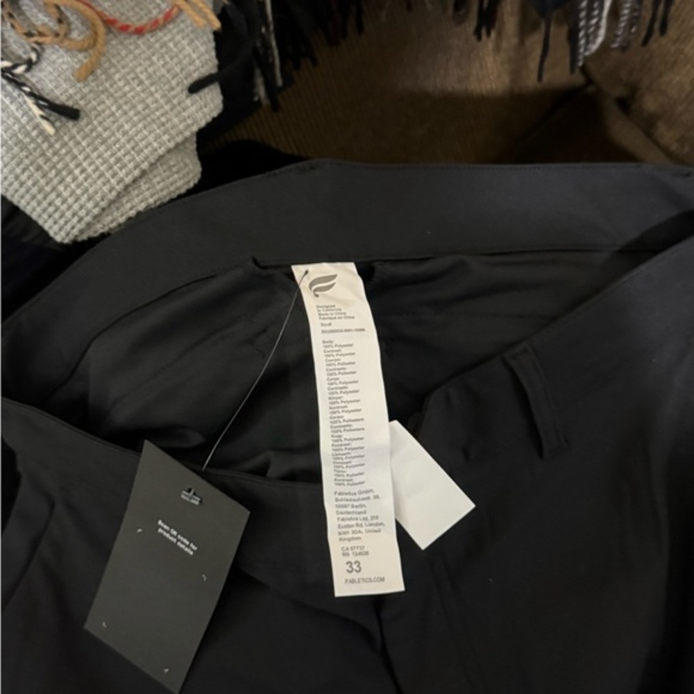 Fabletics I Men's I “The Don Short” I Size 33 I 10” Length I Black